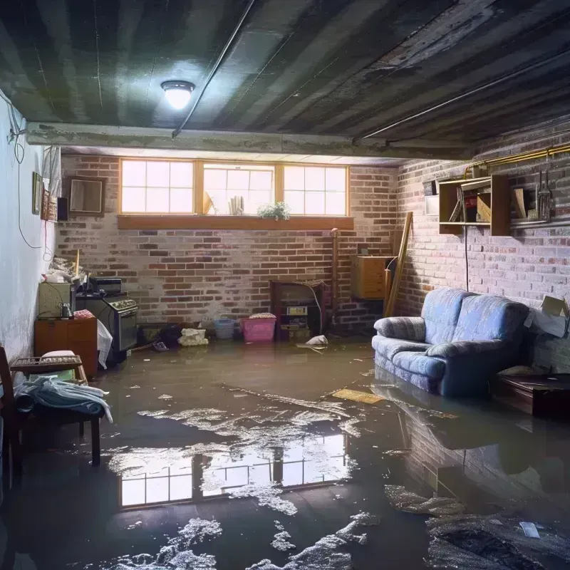 Flooded Basement Cleanup in Johnson, VT